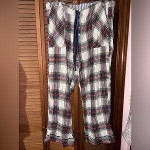 Aerie plaid pajama pants.